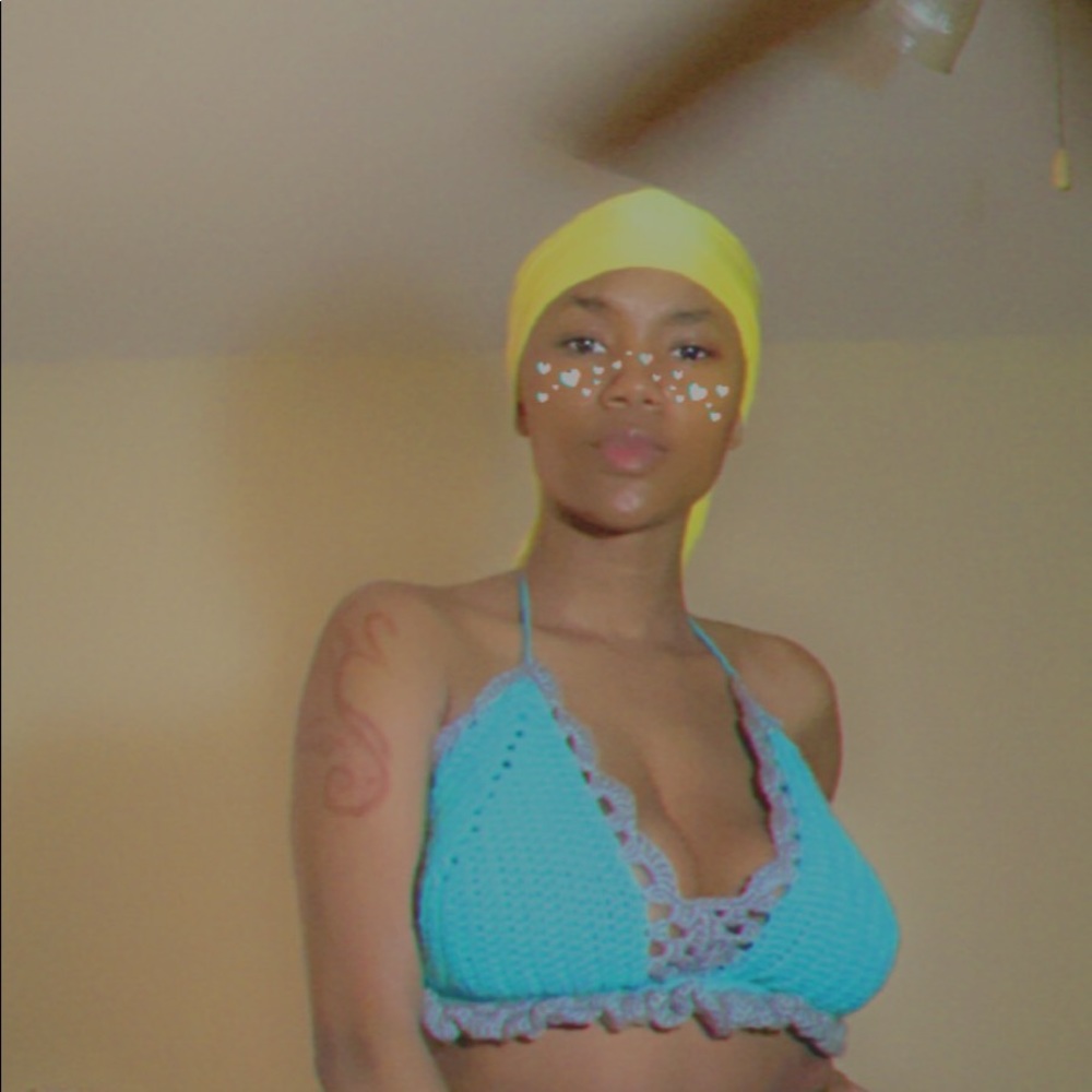 Crochet bralette